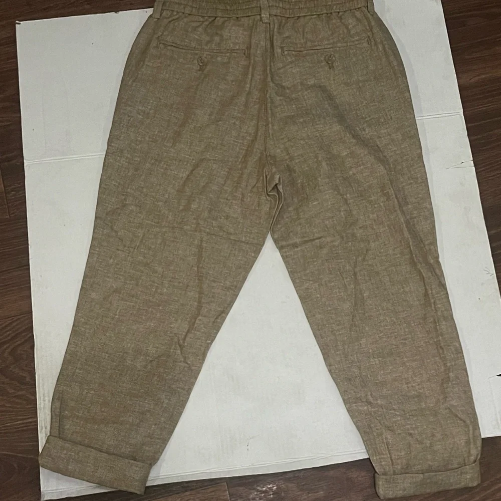 Banana Republic Men's Olive Linens